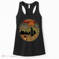 I Love Camping I Hate People Outdoors Women's Tank Top thumb 0