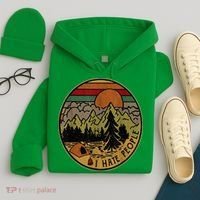 I Love Camping I Hate People Outdoors Hoodie thumb 4