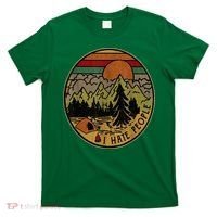 I Love Camping I Hate People Outdoors T-Shirt thumb 0