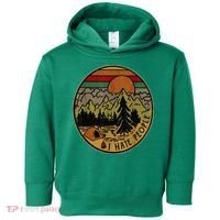 I Love Camping I Hate People Outdoors Toddler Hoodie thumb 0