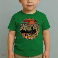 I Love Camping I Hate People Outdoors Toddler T-Shirt thumb 2