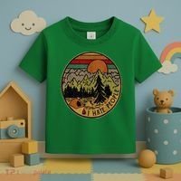 I Love Camping I Hate People Outdoors Toddler T-Shirt thumb 3