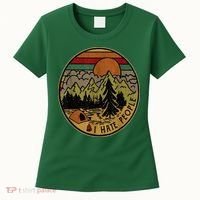 I Love Camping I Hate People Outdoors Women's T-Shirt thumb 0