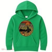 I Love Camping I Hate People Outdoors Kids Hoodie thumb 0