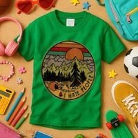 I Love Camping I Hate People Outdoors Kids T-Shirt thumb 3