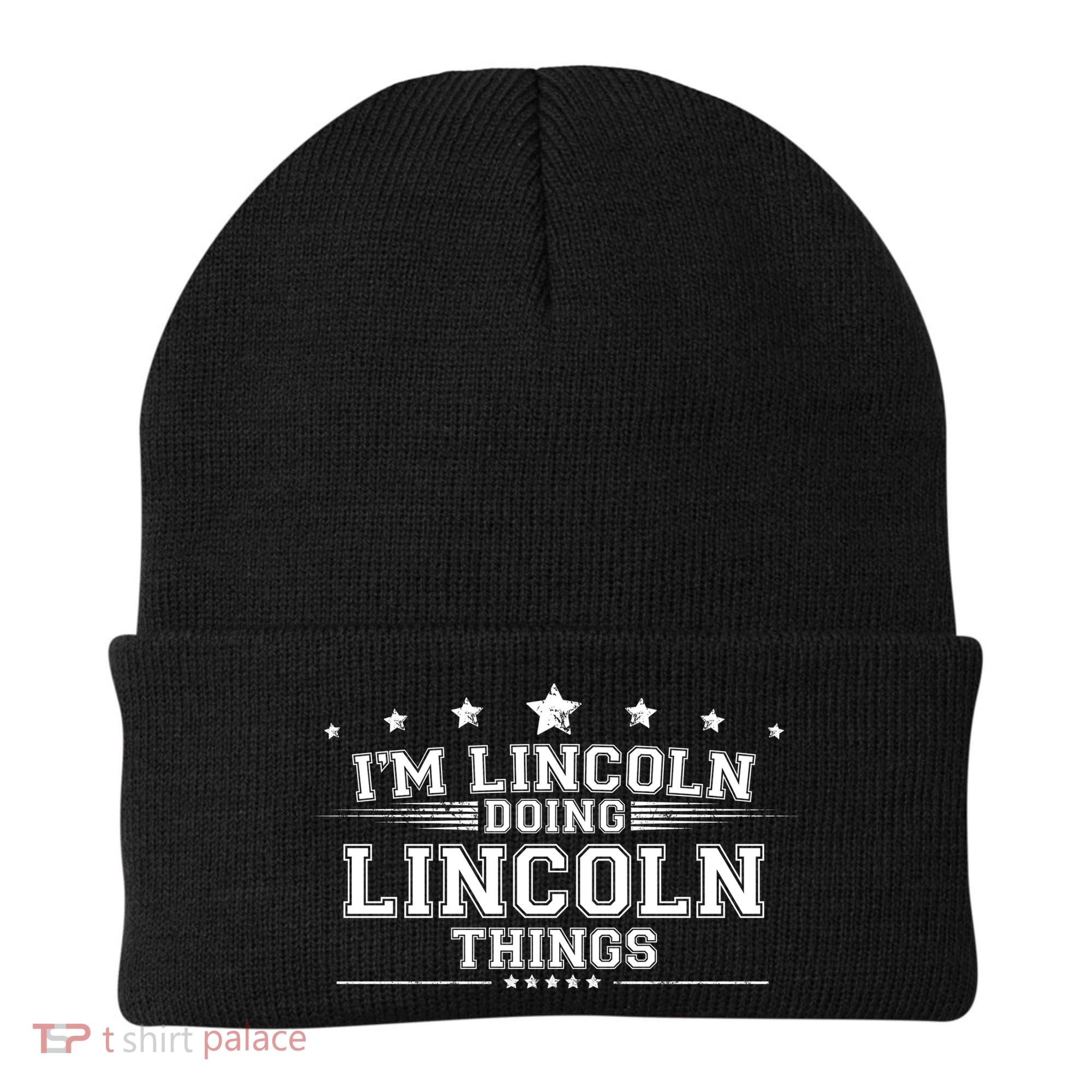 Im Lincoln Doing Lincoln Things Beanie