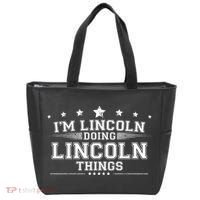 Im Lincoln Doing Lincoln Things Tote Bag thumb 0