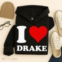 I Love Drake Hoodie thumb 4