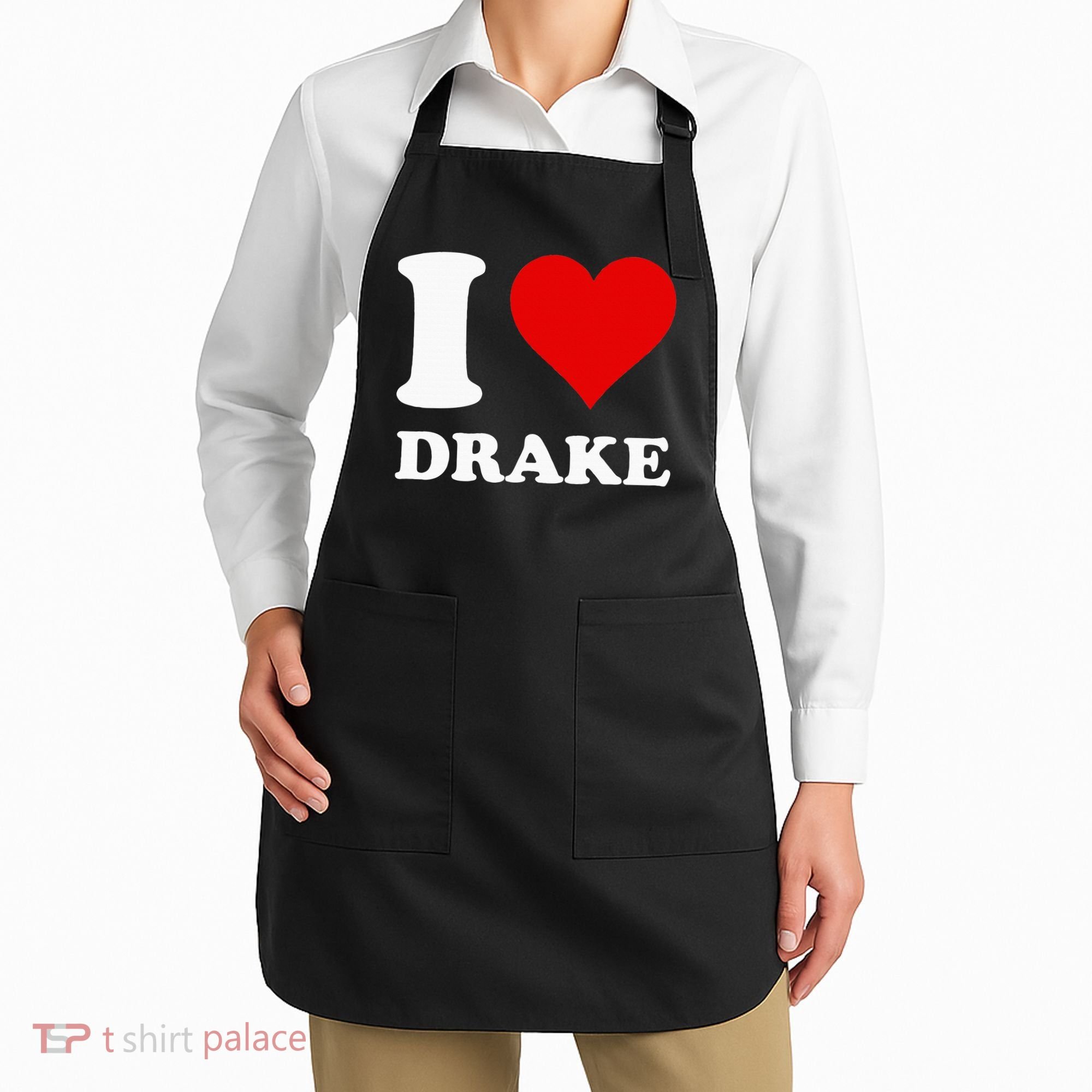 I Love Drake Apron