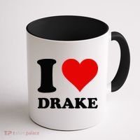 I Love Drake Coffee Mug thumb 1