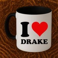 I Love Drake Coffee Mug thumb 2
