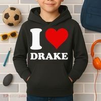 I Love Drake Kids Hoodie thumb 2