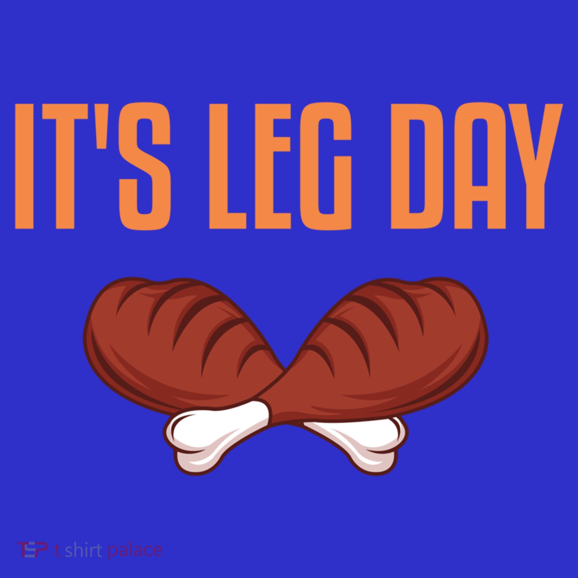 It's Leg Day Funny Thanksgiving Outfit Gift Mousepad