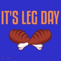 It's Leg Day Funny Thanksgiving Outfit Gift Toddler Hoodie thumb 2