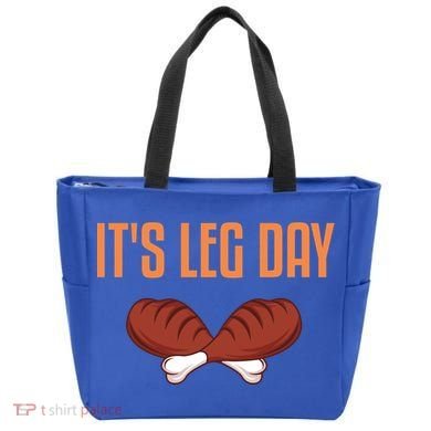 It's Leg Day Funny Thanksgiving Outfit Gift Tote Bag