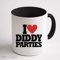I Love Diddy Parties Coffee Mug thumb 1