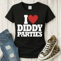 I Love Diddy Parties Women's T-Shirt thumb 3