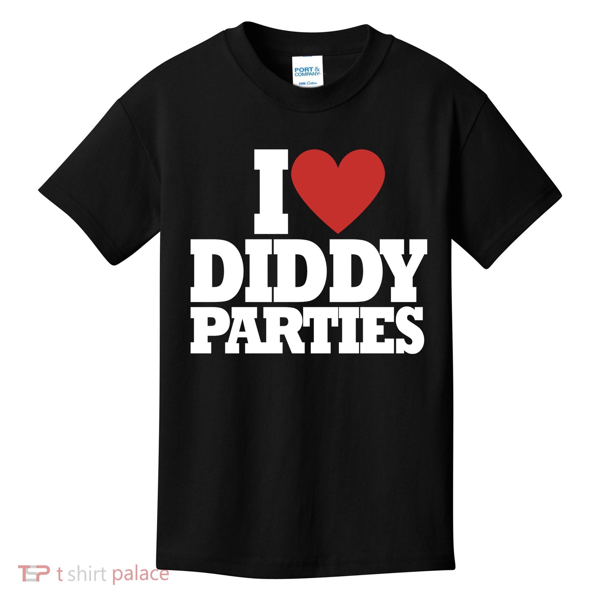 I Love Diddy Parties Kids T-Shirt