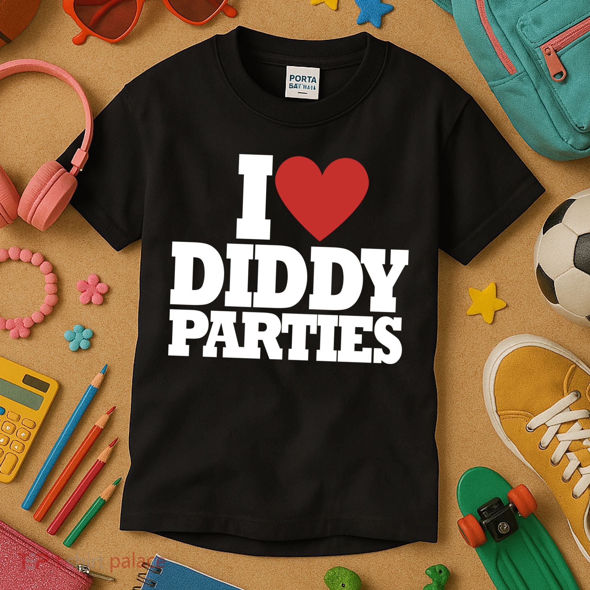 I Love Diddy Parties Kids T-Shirt