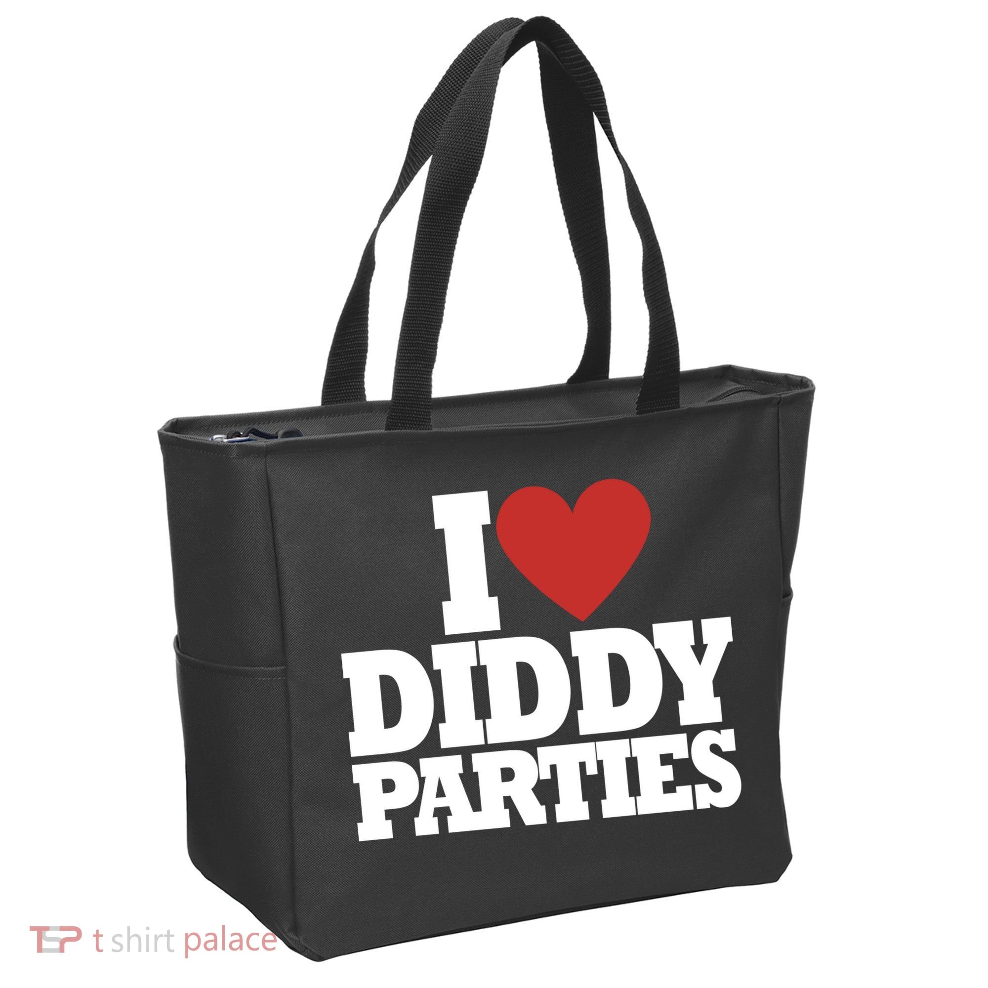 I Love Diddy Parties Tote Bag