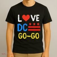 I Love D.C Go Go T-Shirt thumb 3