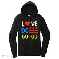 I Love D.C Go Go Women's Hoodie thumb 0