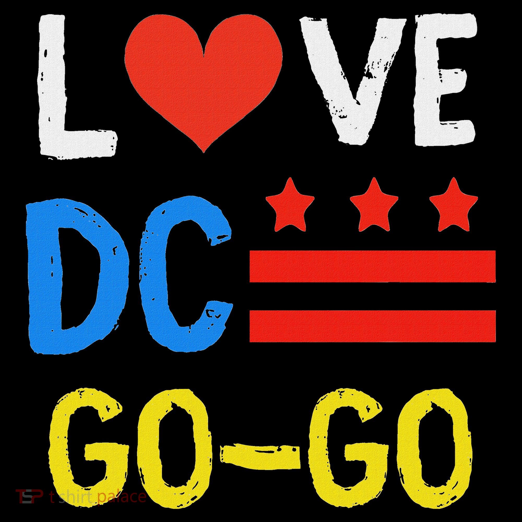 I Love D.C Go Go Mousepad