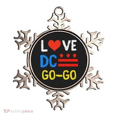 I Love D.C Go Go Ornament