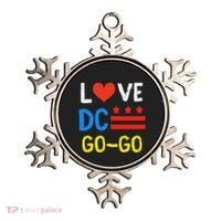 I Love D.C Go Go Ornament thumb 0