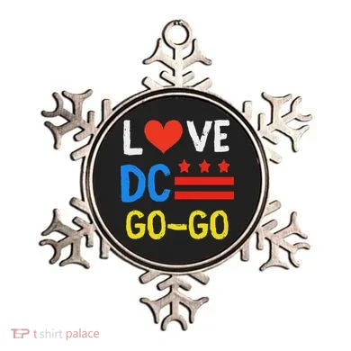 I Love D.C Go Go Ornament
