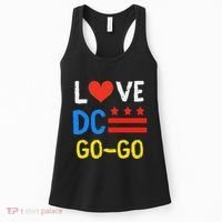 I Love D.C Go Go Women's Tank Top thumb 0