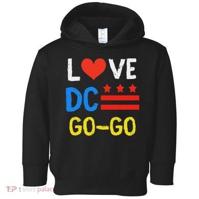 I Love D.C Go Go Toddler Hoodie