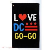 I Love D.C Go Go Golf Towel thumb 0