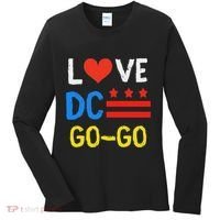 I Love D.C Go Go Women's Long Sleeve Shirt thumb 0