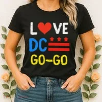 I Love D.C Go Go Women's T-Shirt thumb 2