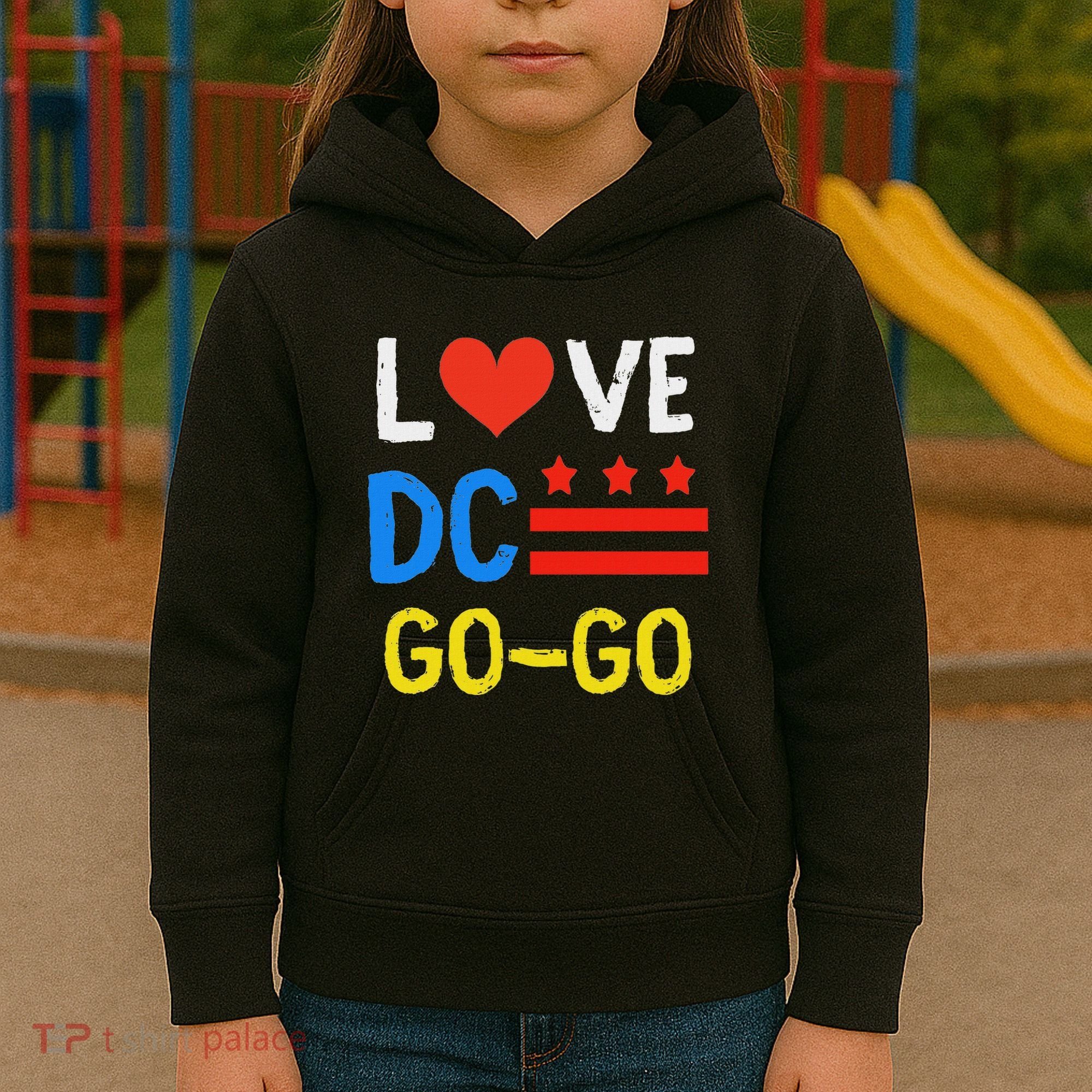 I Love D.C Go Go Kids Hoodie