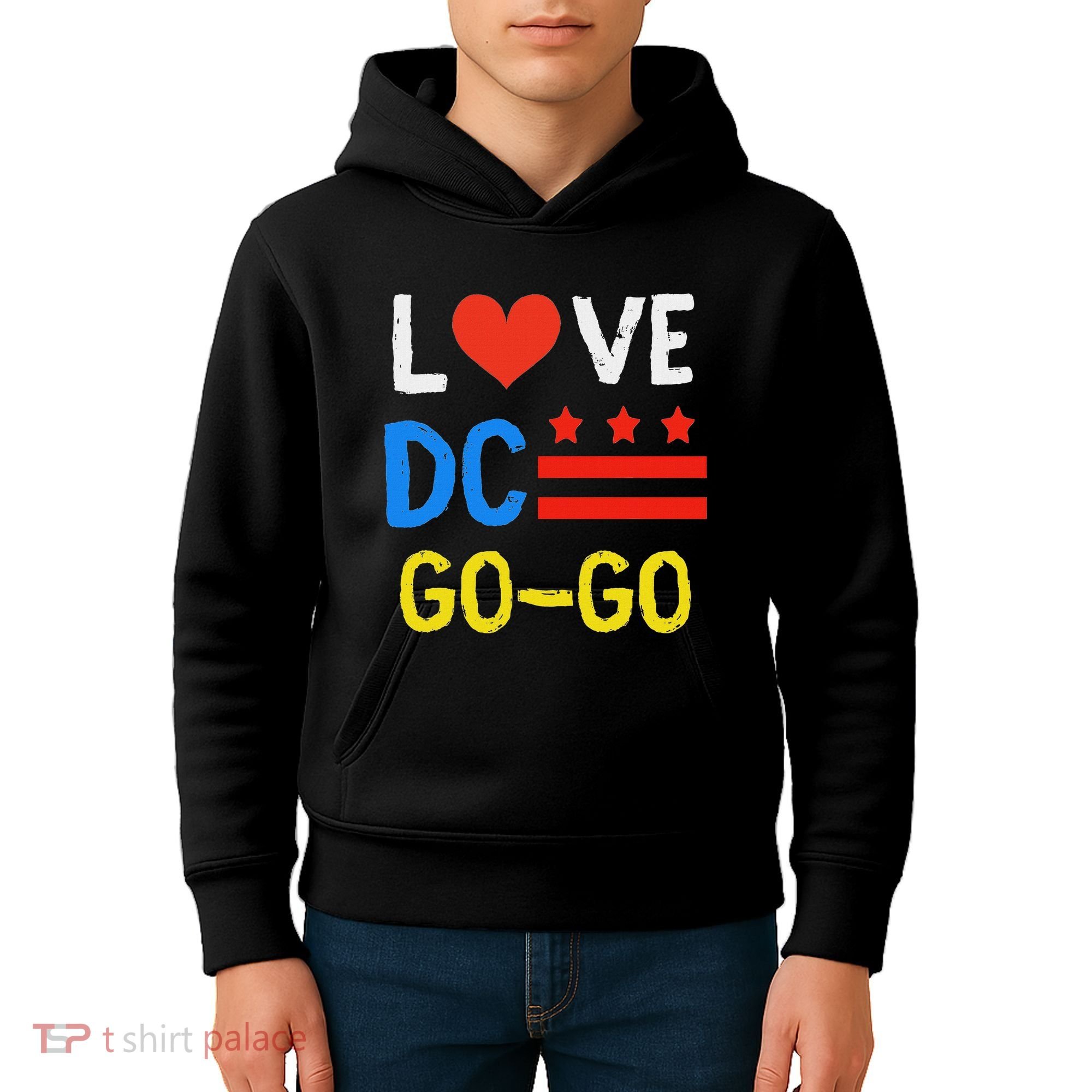 I Love D.C Go Go Kids Hoodie