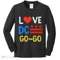 I Love D.C Go Go Kids Long Sleeve Shirt thumb 0