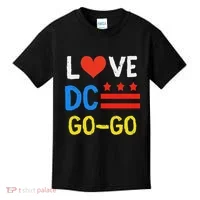 I Love D.C Go Go Kids T-Shirt thumb 0