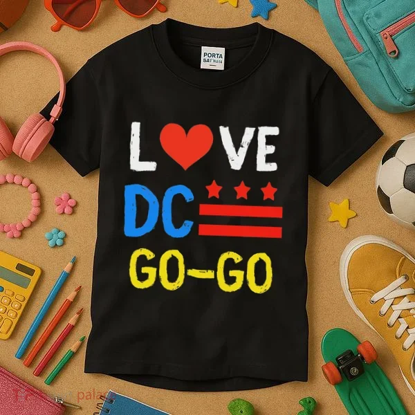 I Love D.C Go Go Kids T-Shirt