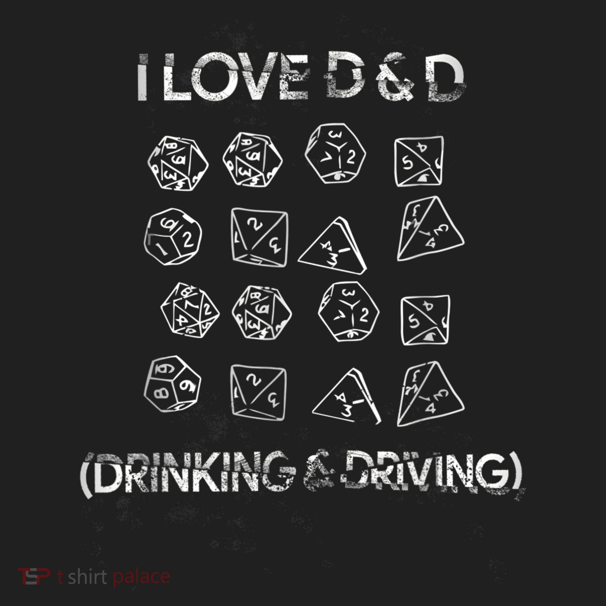 I Love D And D Drinking And Driving Gaming Lovers 11oz C Handle Ceramic Mug