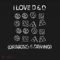 I Love D And D Drinking And Driving Gaming Lovers Mousepad thumb 1