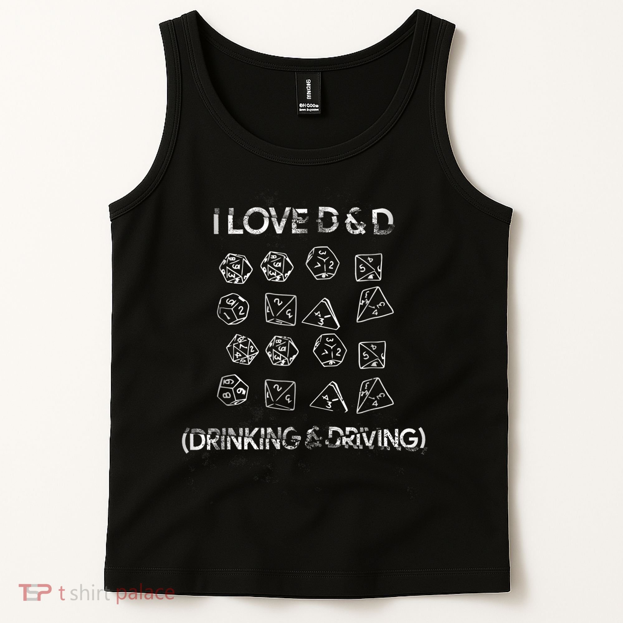 I Love D And D Drinking And Driving Gaming Lovers Tank Top