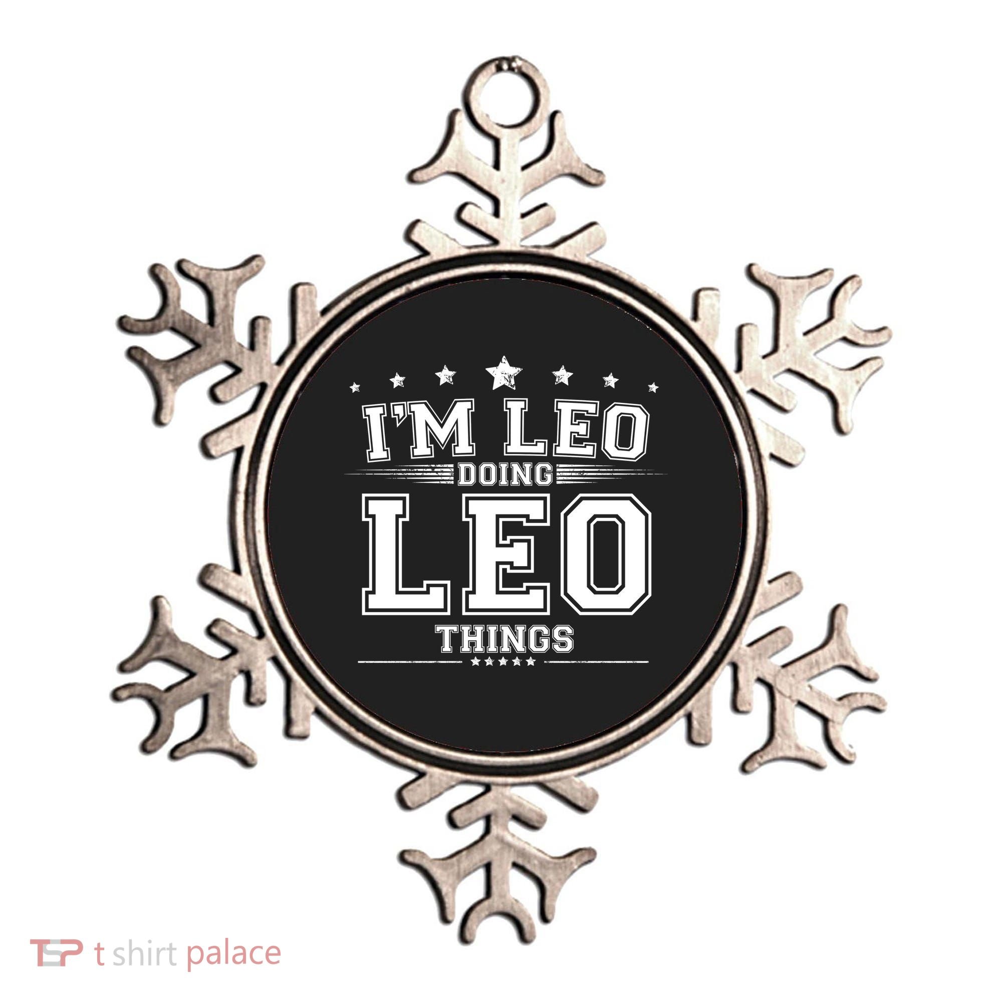 Im Leo Doing Leo Things Ornament