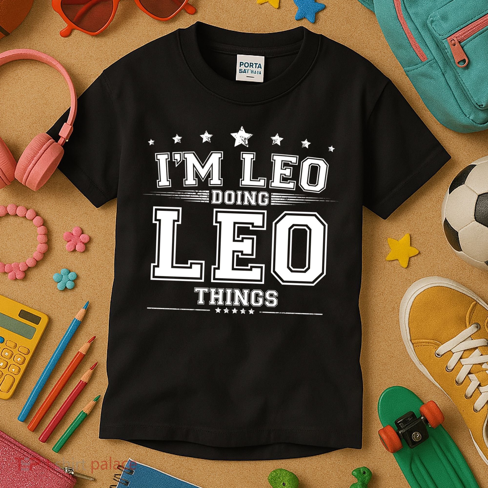 Im Leo Doing Leo Things Kids T-Shirt