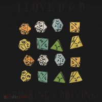 I Love D & D Drinking And Driving Funny Dragons RPG Lover Performance Fleece Hoodie thumb 2