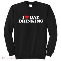 I Love Day Drinking Heart Sweatshirt thumb 0