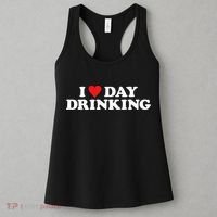 I Love Day Drinking Heart Women's Tank Top thumb 3