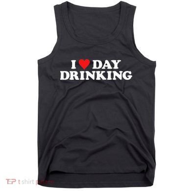 I Love Day Drinking Heart Tank Top