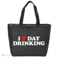 I Love Day Drinking Heart Tote Bag thumb 0